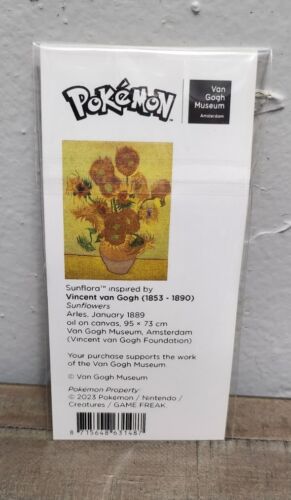 Pokémon x Van Gogh Museum Keychain Set Of 3 | Eevee, Snorlax, & Sunflora | NEW!