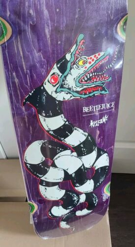 Welcome x Beetlejuice Sandworm And Movie Poster Top Deck 10.5' - BRAND NEW