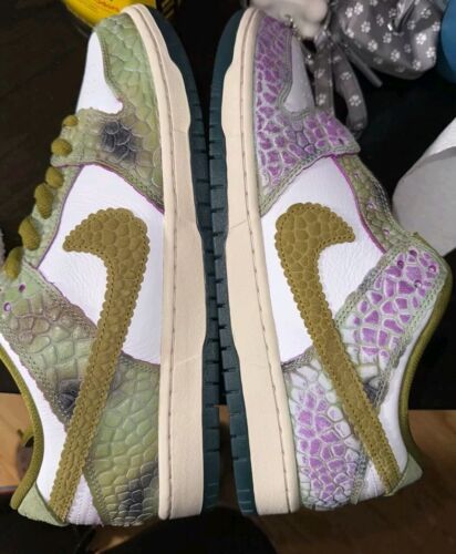 Nike SB Dunk Low Pro x Alexis Sablone Chameleon |Mens Sz 12 |Wear Away Materials