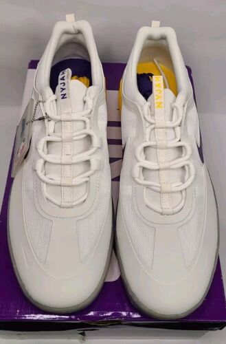 Nike SB Nyjah Free 2 NBA Lakers LeBron | Mens Sz 12 | + Yellow & Purple Laces!🔥