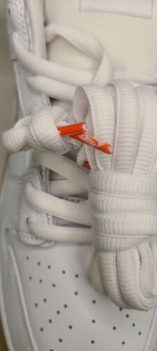 Nike SB Dunk Low Pro ISO Triple White | Mens Sz 12 | Orange Label NeW Skate Shoe