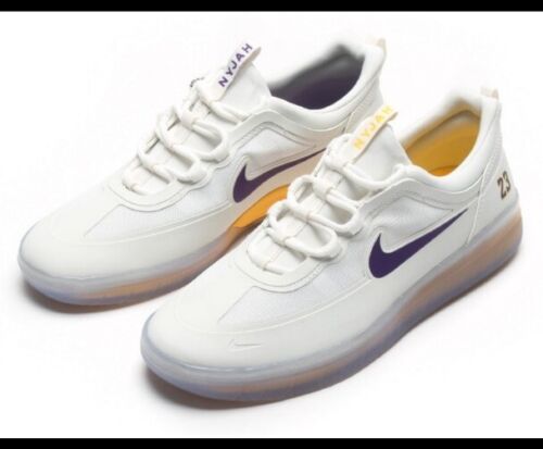Nike SB Nyjah Free 2 NBA Lakers LeBron | Mens Sz 12 | + Yellow & Purple Laces!🔥