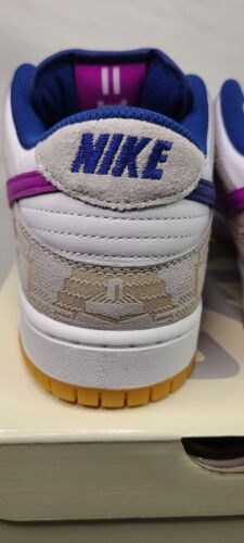 Nike SB Dunk Low PRM Rayssa Leal | Mens Sz 12 | Purple & Blue Swoosh Extra Laces