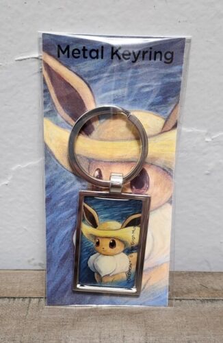 Pokémon x Van Gogh Museum Keychain Set Of 3 | Eevee, Snorlax, & Sunflora | NEW!