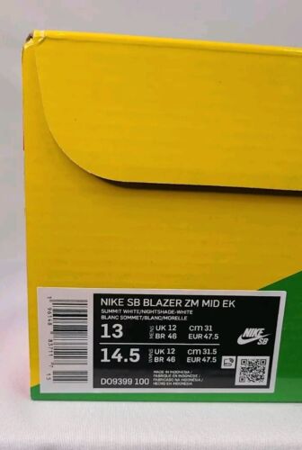 Nike SB Blazer Zoom EK Erik Koston | Mens Sz 13 | Nightshade Blue Summit White
