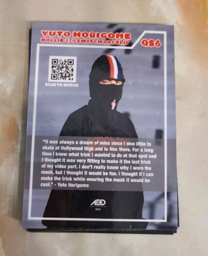 ABD Collectibles Yuto Horigome Quickstrike Auto #10/50 + RELIC Beanie + Signed🔥