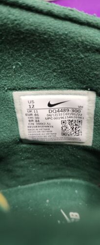 Nike SB Dunk High Pro Decon MENS SIZE 12 Gorge Green Deconstructed Craft Gum