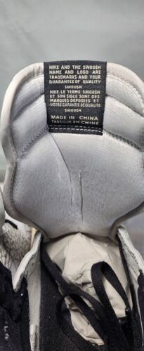 Air Jordan 1 Retro High OG White Cement Mens Size 12 Black White Grey Xtra Laces
