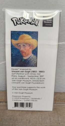 Pokémon x Van Gogh Museum Keychain Set Of 3 | Eevee, Snorlax, & Sunflora | NEW!