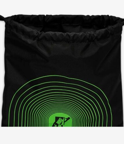 Nike Air Jordan Jumpman Drawstring Bag Backpack Black/Green SOLD OUT NWT