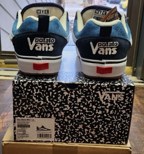 Vans x Imran Potato Knu Skool MTE-1 LX | Mens Size 12 | Navy White Gum 2024 NEW!
