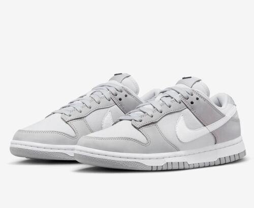 Nike Dunk Low Light Smoke Grey | Mens 12 / Womens Sz 13.5 | LX Photon Dust White
