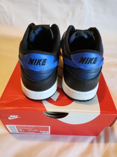 Nike Dunk Low Midnight Navy Game Royal Mens Size 3Y / Women's 4.5 BRAND NEW!