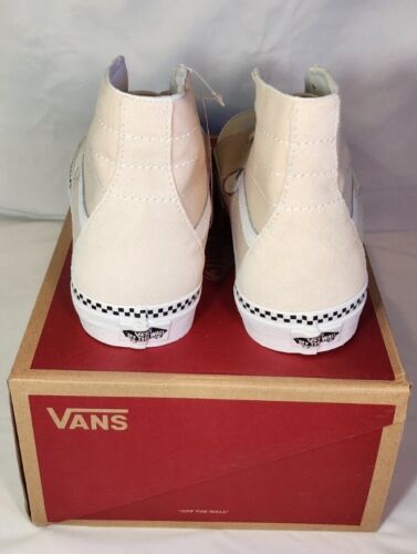 Vans Sk8-Hi | Mens Size 11.5 | Checkerboard Turtledove Tapered NEW In Box