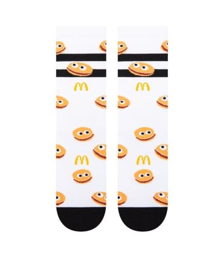 Crocs x Hamburglar McDonald's Socks | Size L/XL | Silly Odd Socks Ships FAST!