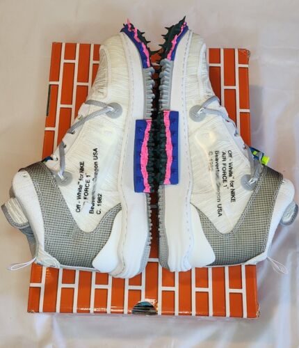 Nike Air Force 1 SP x Off-White Clear White BNIB Multicolor Spikes 2022 Virgil