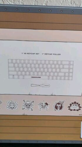 Higround x Monkey D Luffy One Piece 68-Key Keycap Set | SUPER RARE! | Ships FAST