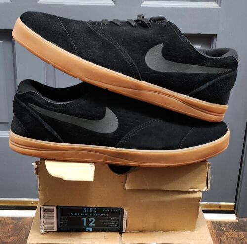2013 Nike SB Eric Koston 2 | Mens Size 12 | Black Anthracite Gum W/Box OG Shoes