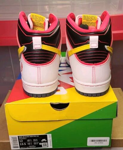 Nike SB Dunk High Pro QS x Gundam RX-0 Project Unicorn | Mens Sz 12 | OG ALL!!π₯