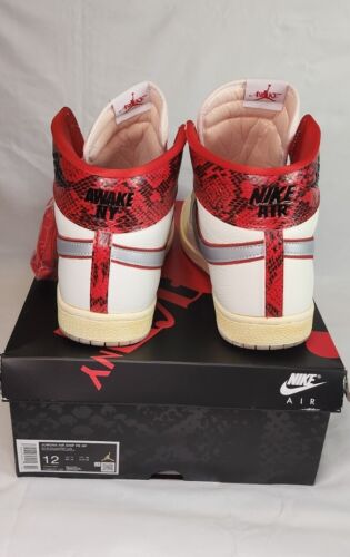 Awake NY x Jordan Air Ship PE SP | Mens 12 | University Red White Jordan Hangtag