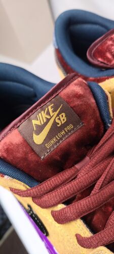 Nike SB Dunk Low City Of Cinema | Mens Sz 12 | Celestial Gold Red Navy Black NEW*