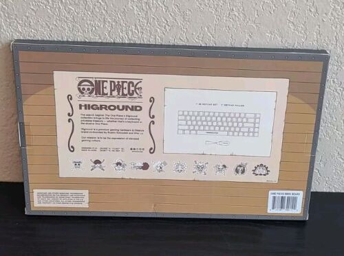 Higround x Monkey D Luffy One Piece 68-Key Keycap Set | SUPER RARE! | Ships FAST
