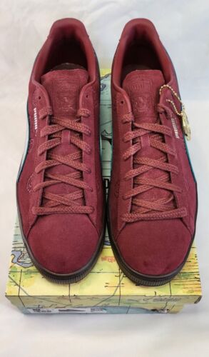 Puma x One Piece Suede 'SHANKS' | MENS SIZE 11.5 | Anime Manga Team Red NEW