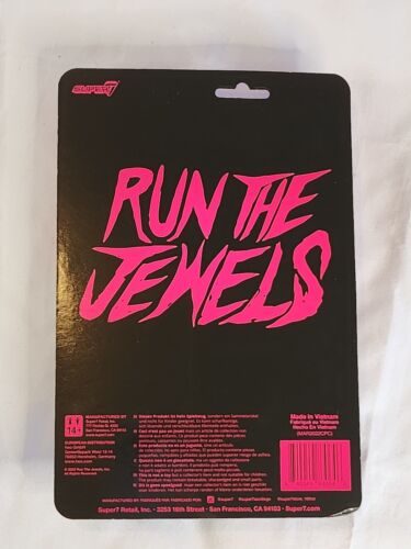Run The Jewels - Super7 ReAction Figure - RTJ EL-P Dangerous Killer Mike 2 Pack