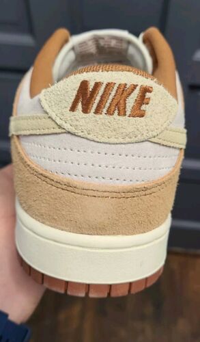 Nike Dunk Low Retro PRM | MENS SIZE 12.5 | Medium Curry Fossil Sail Suede Rabbit