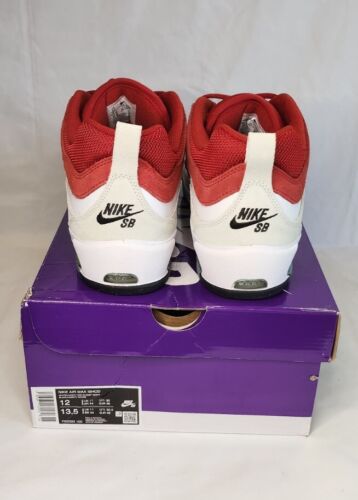 Nike SB Air Max Ishod Wair 2 | Mens Size 12 | Summit White Cream Varsity Red