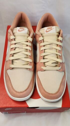 Nike Dunk Low Retro Premium | Mens Size 12.5 | Red Stardust Sanddrift Pink