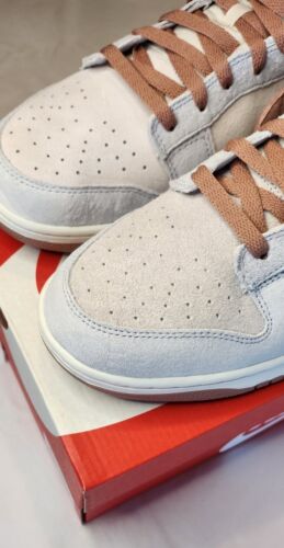 Nike Dunk Low Retro | Mens Size 12 | Fossil Rose Phantom Summit White Suede NWB