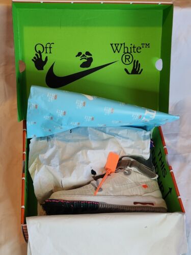 Nike Air Force 1 SP x Off-White Clear White BNIB Multicolor Spikes 2022 Virgil