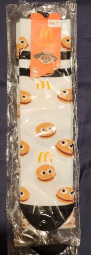 Crocs x Hamburglar McDonald's Socks | Size S/M | Silly Odd Socks Great Gift!