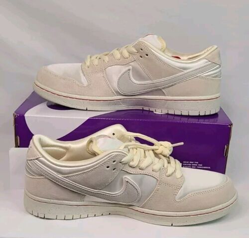 Nike SB Dunk Low PRM City of Love | Mens Sz 12 | Coconut Milk Light Bone Cream🔥