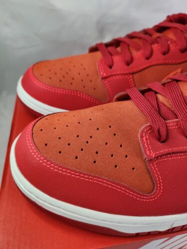 Nike Dunk Low ATL Atlanta | Mens Size 12 | University Red Bright Crimson HOT🔥