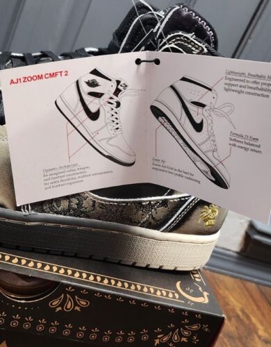 Nike Air Jordan 1 High Zoom CMFT 2 Dia De Muertos | Mens Size 12.5 | Familia DoD