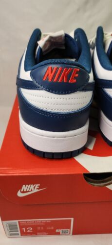 Nike Dunk Low Retro Valerian Blue | Mens Size 12 | NEW Blue Red White SHIPS FAST