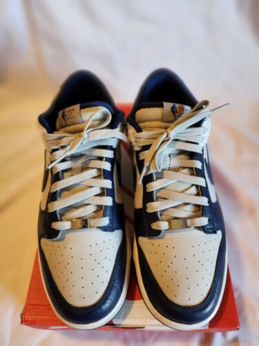 Nike Dunk Low Retro EMB x NBA 75th Anniversary x Brooklyn Nets Mens Size 12 USED