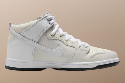 AntiHero x Nike SB Dunk High Pro | Mens Size 12 | White Cream Grey Black Crackle