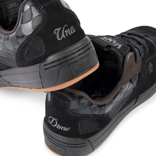 Vans x Dime Skate Mixxa By Una Farrar| Mens Sz 12 | Black Gum Checkerboard 🔥