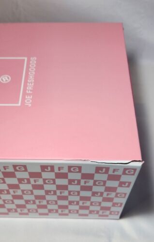 JFG Joe FreshGoods x VANS OG Style 36 Lx Red Honeymoon Mens Size 12 Checkerboard