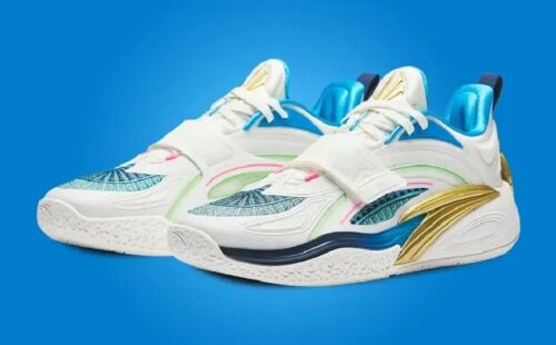 Kyrie Anta Kai 1 'Playoffs' | Mens Size 12.5 | White Blue Green NEW!