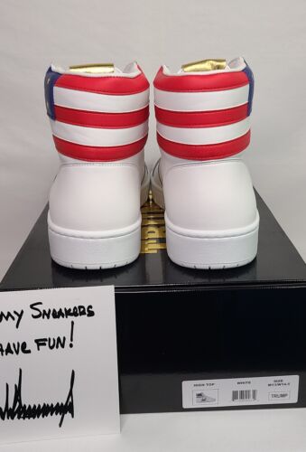 Donald Trump FIGHT FIGHT FIGHT High Top Sneakers | Size 13 | LIMITED To 5000 🔥