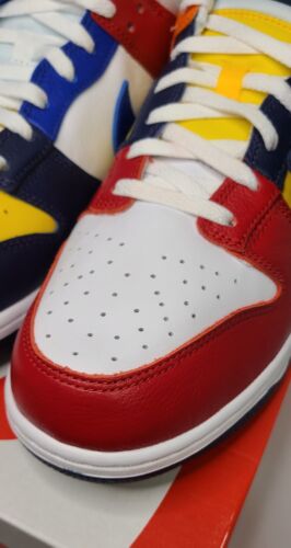 Nike Dunk Low CO.JP What The Dunk | Mens Size 12.5 | Navy Red Grey Orange P. Rod