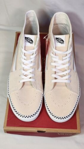 Vans Sk8-Hi | Mens Size 11.5 | Checkerboard Turtledove Tapered NEW In Box
