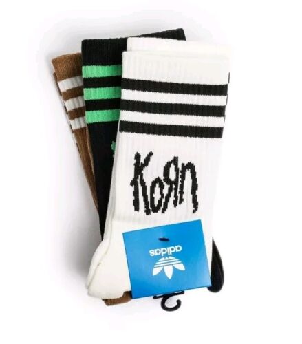 Adidas x Korn Socks | SIZE MEDIUM | Follow The Leader Limited Edition SHIPS FAST