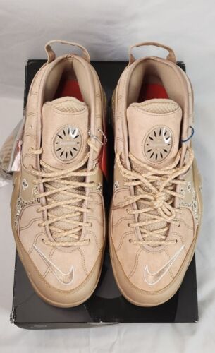 Nike Air Zoom Flight 95 x Supreme SP HEMP | Mens Size 12 | Tan & White + Sticker