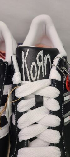 Korn x Adidas Superstar Black Gum | Mens Sz 14 | 30th Anv Red Pick + PURP Laces!