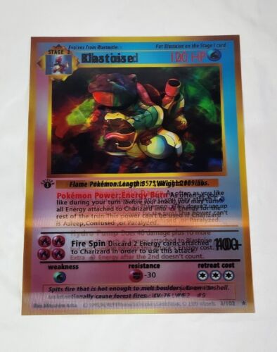 Pokemon Lenticular 3D Poster | 3 In 1 | Charizard - Blastoise - Venusaur NEW